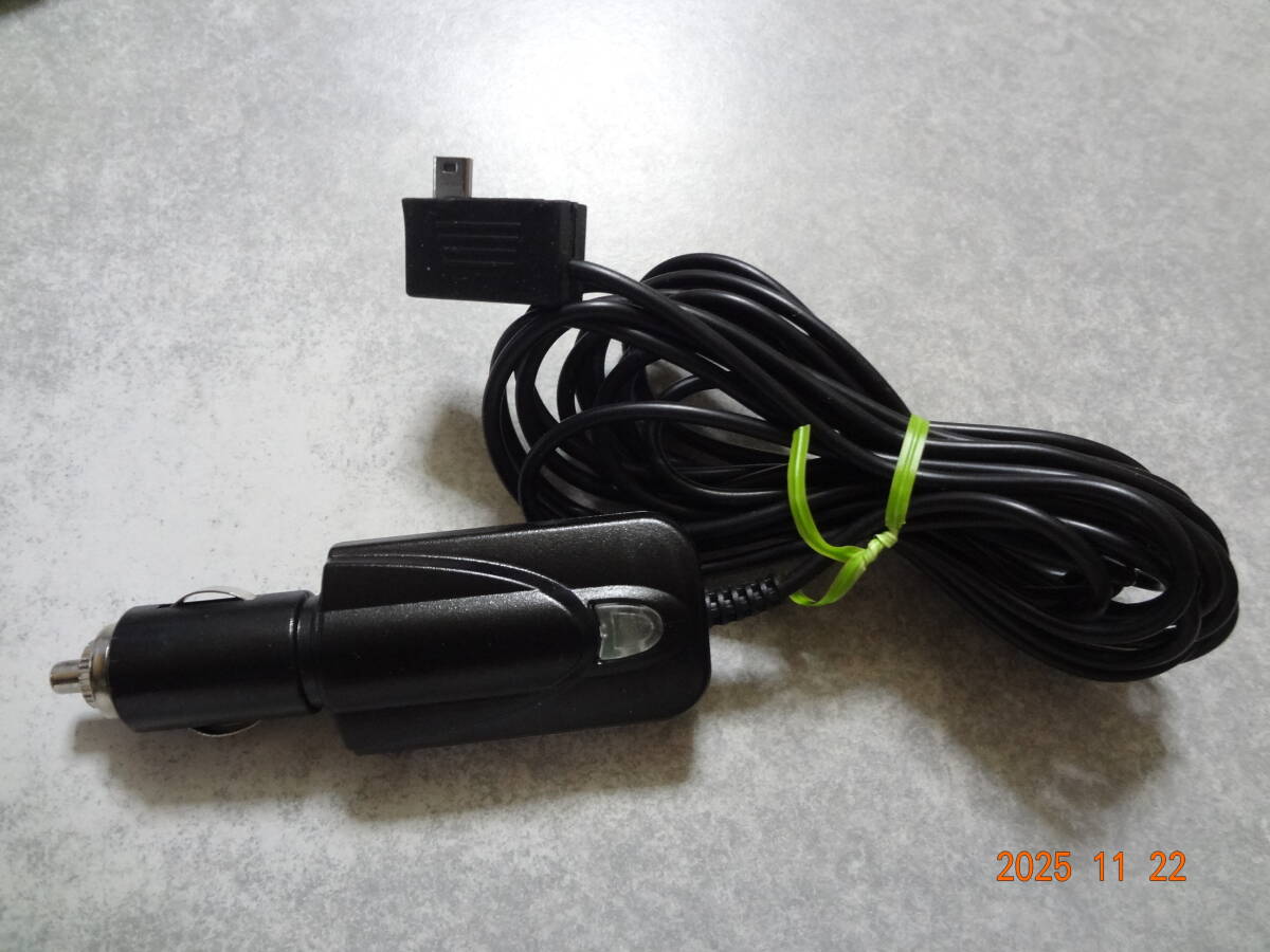 ユピテル ドラレコ ナビ用 シガー電源アダプター GER-12B-BR シガー電源ケーブル 12V DC5V/1A拍卖