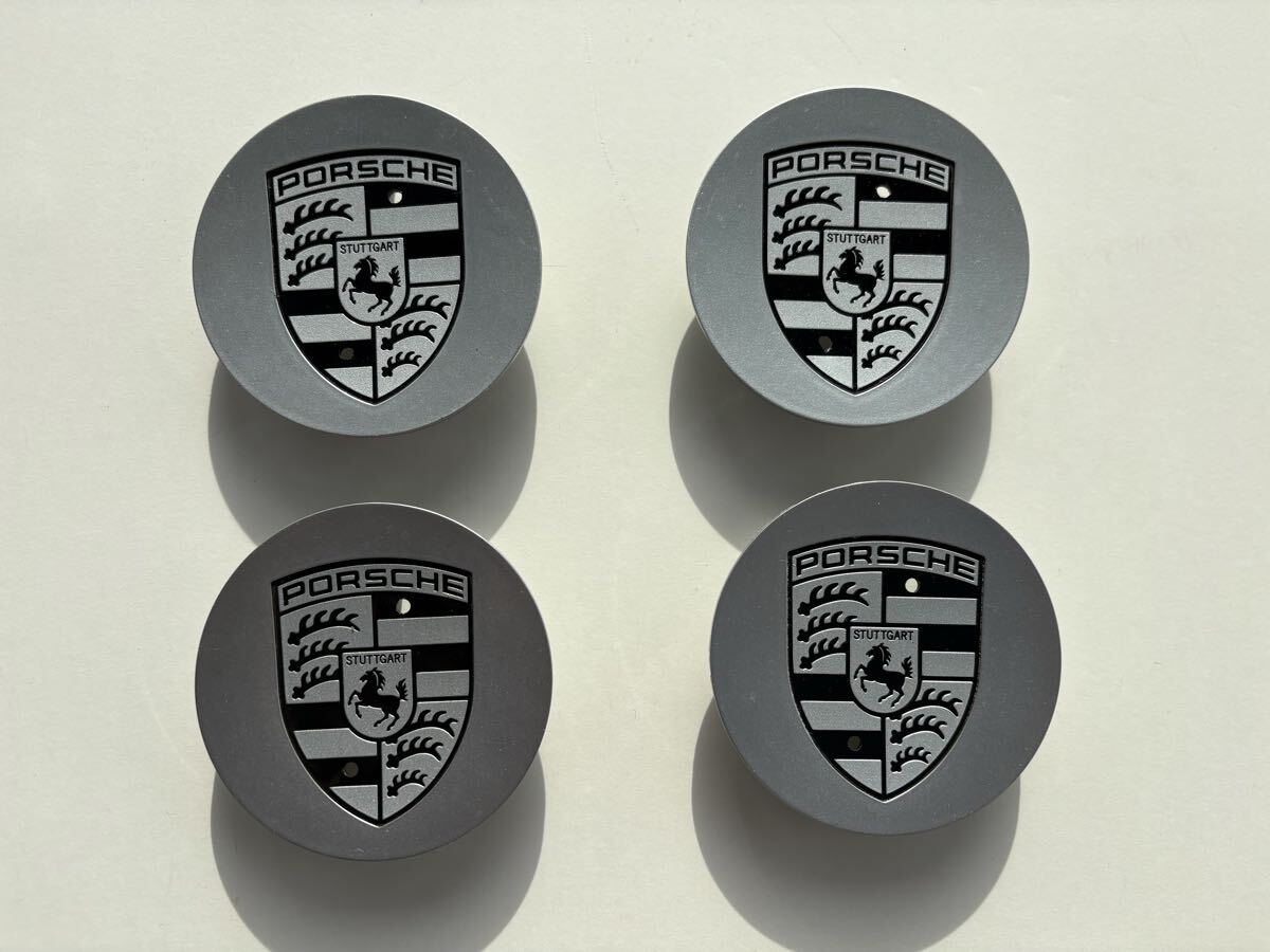 ポルシェ純正 ホイールセンターキャップ 4枚拍卖