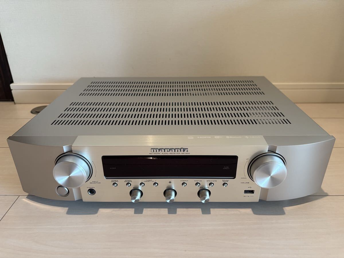 マランツmarantz NR1200 ネットワークオーディオレシーバHDMIセレクター搭載 Hi-Fiステレオアンプ拍卖