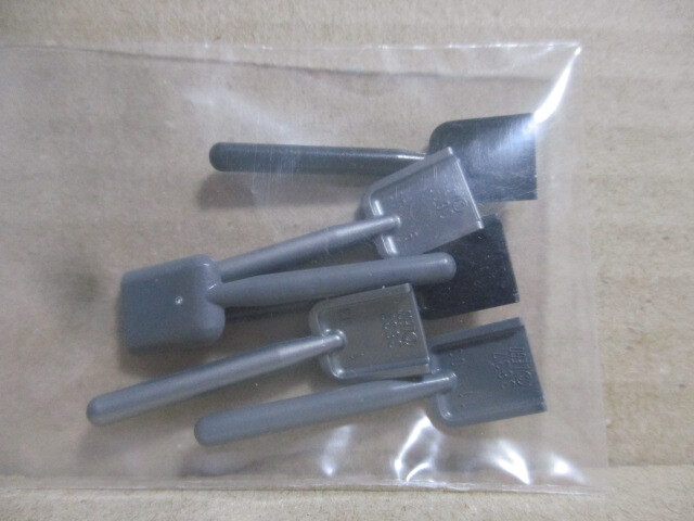 レゴ フィグ小物 シャベル 3色2個ずつ 新品拍卖