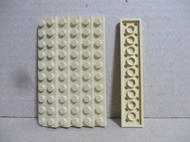 レゴ パーツ 2×10プレート タン6個 新品拍卖