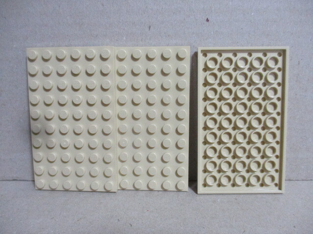 レゴ パーツ 6×10プレート タン3個 新品拍卖