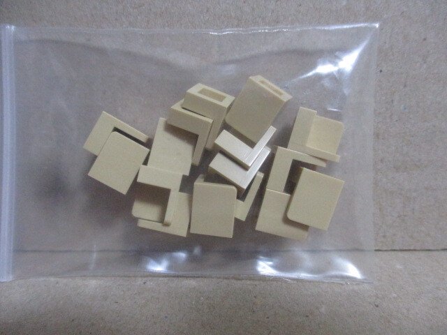レゴ パーツ 1×1コーナーパネル タン16個 新品拍卖