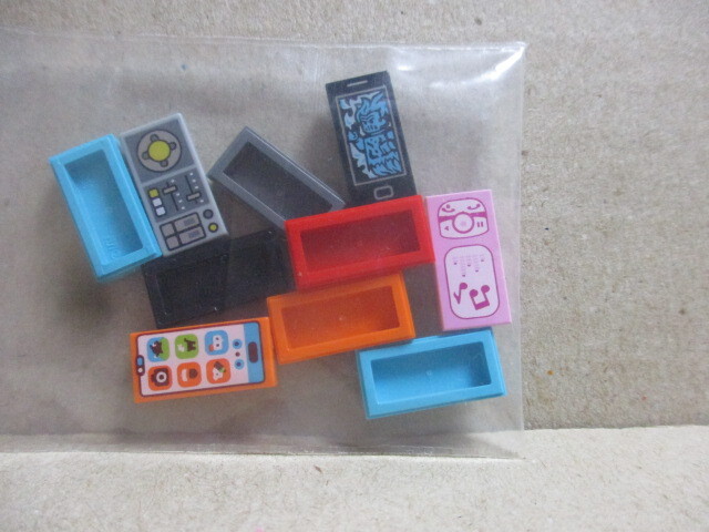 レゴ パーツ プリントタイル 携帯・ミュージックプレイヤーなど10個 新品拍卖