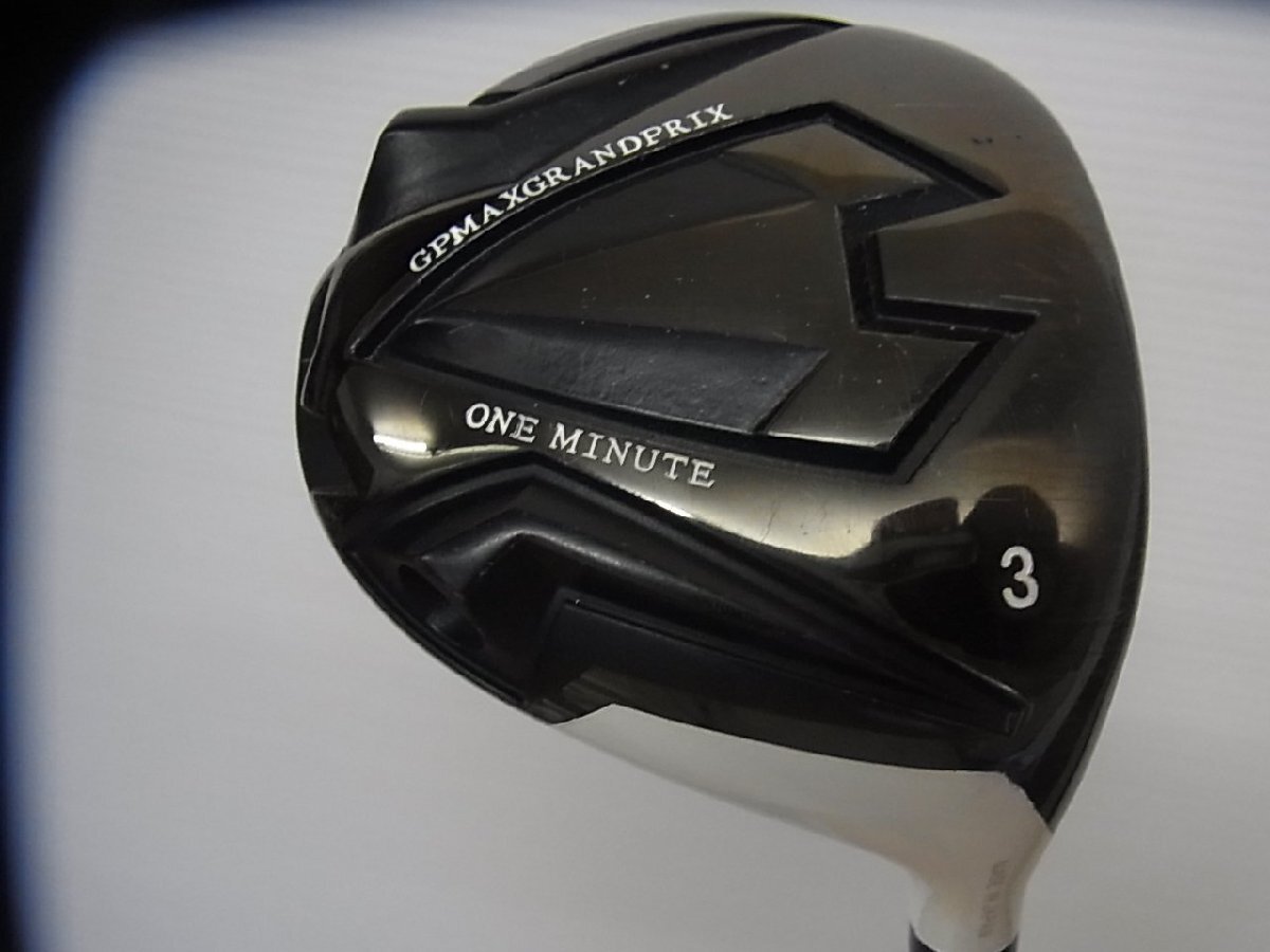 【美品】 超パワーヒッター向け! グランプリ 白いワンミニッツ 3W 15° WACCINE compo GR88 FW-TXX拍卖