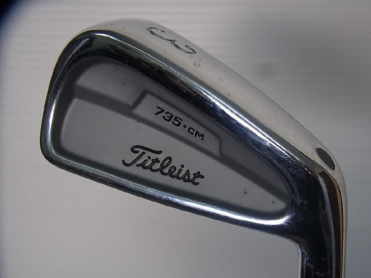 【良品】 タイトリスト Titleist FORGED 735・CM CAVITY 3番アイアン NS.PRO 970 (S)拍卖