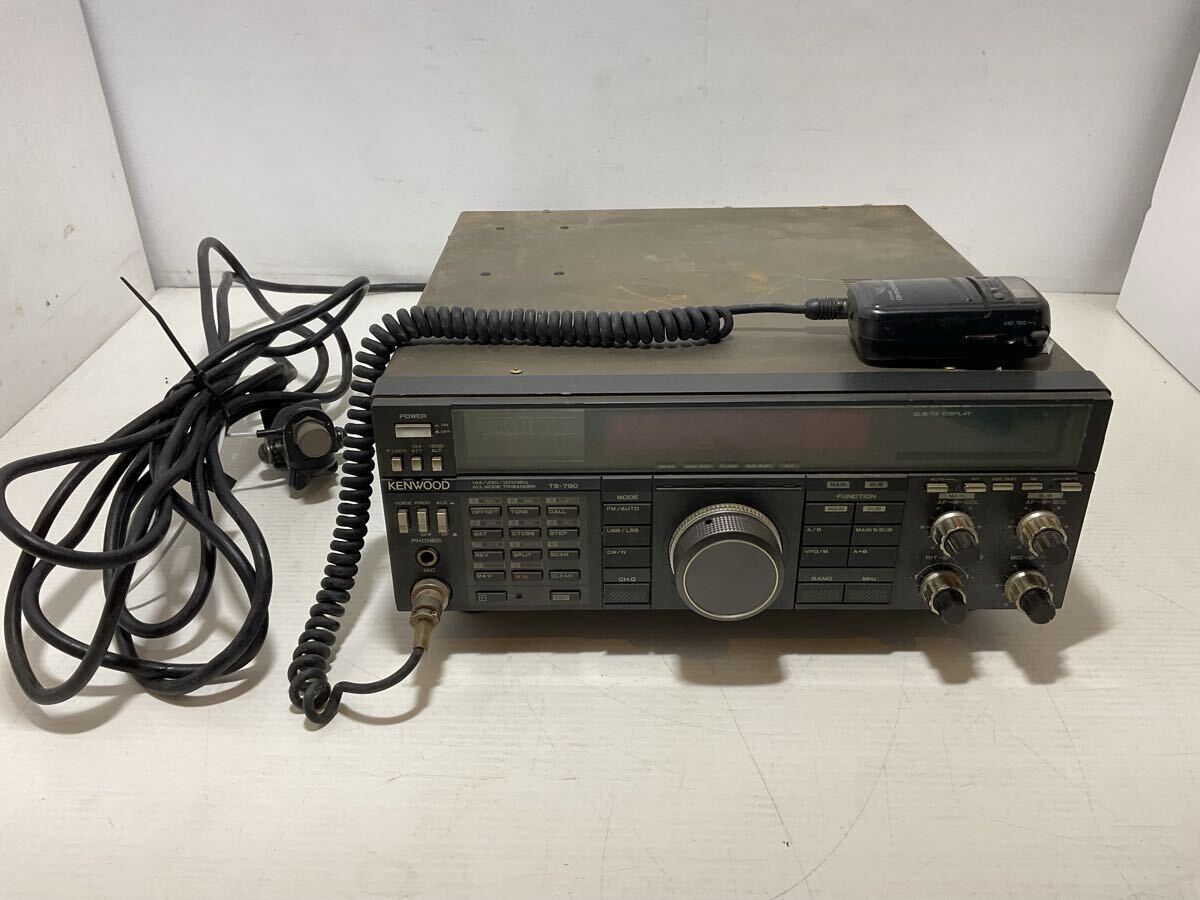 ◆ KENWOOD ケンウッド TS-790G 無線機 中古 現状品 トランシーバー スタンダード CMP839 DUPLEXER MX-72 アマチュア無線拍卖