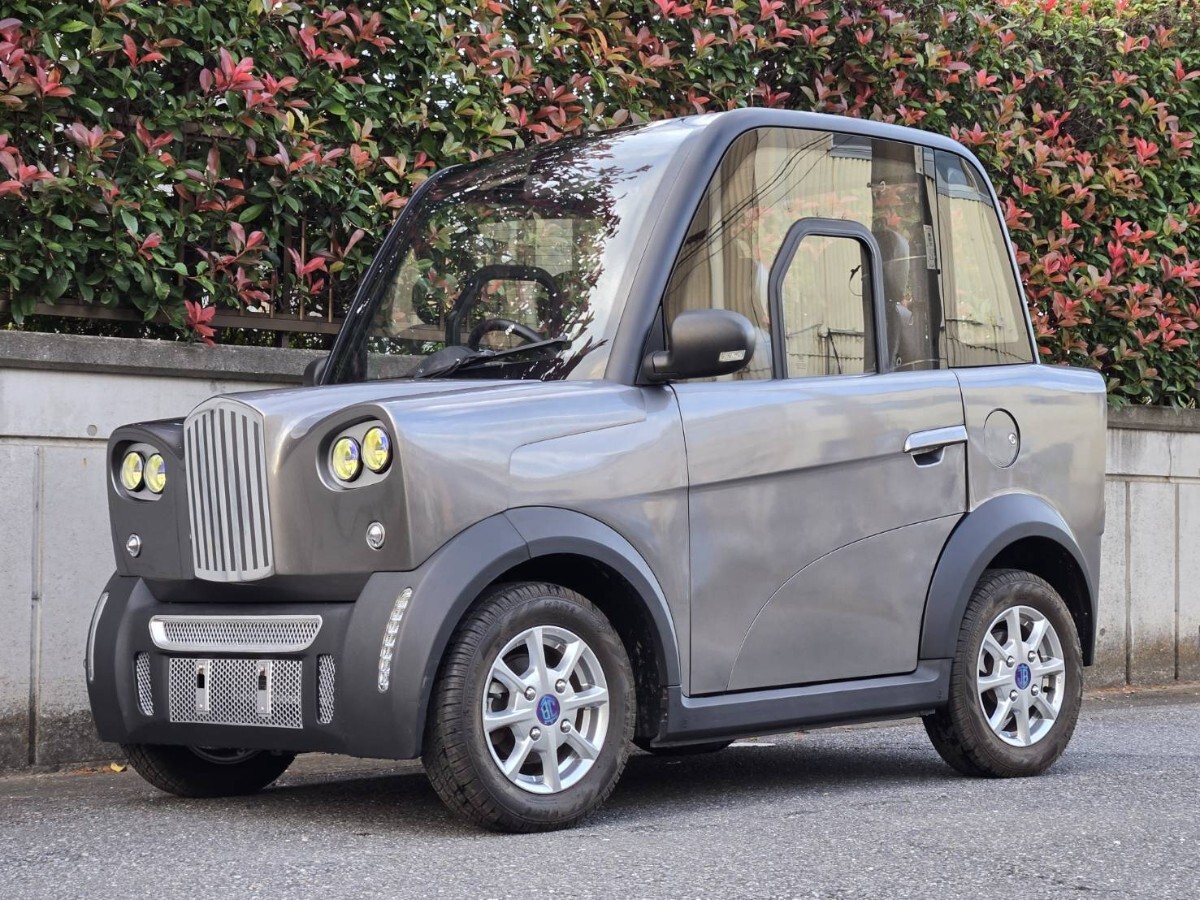 ジャパンモビリティショー出展車両 2025特別価格 E-ドラゴン e-apple モディファイ車両 Googleナビ AC PW Bモニター 完働626km コムス拍卖