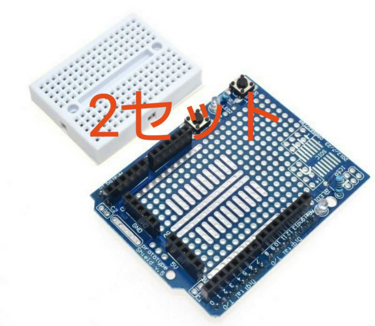 Arduino 拡張ボード + 170穴 ブレッドボード 2セット拍卖