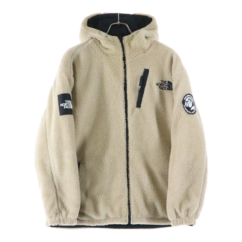 THE NORTH FACE ザノースフェイス RIMO RVS FLEECE HOODIE リバーシブル フリースジャケット ベージュ NJ4FP54J拍卖