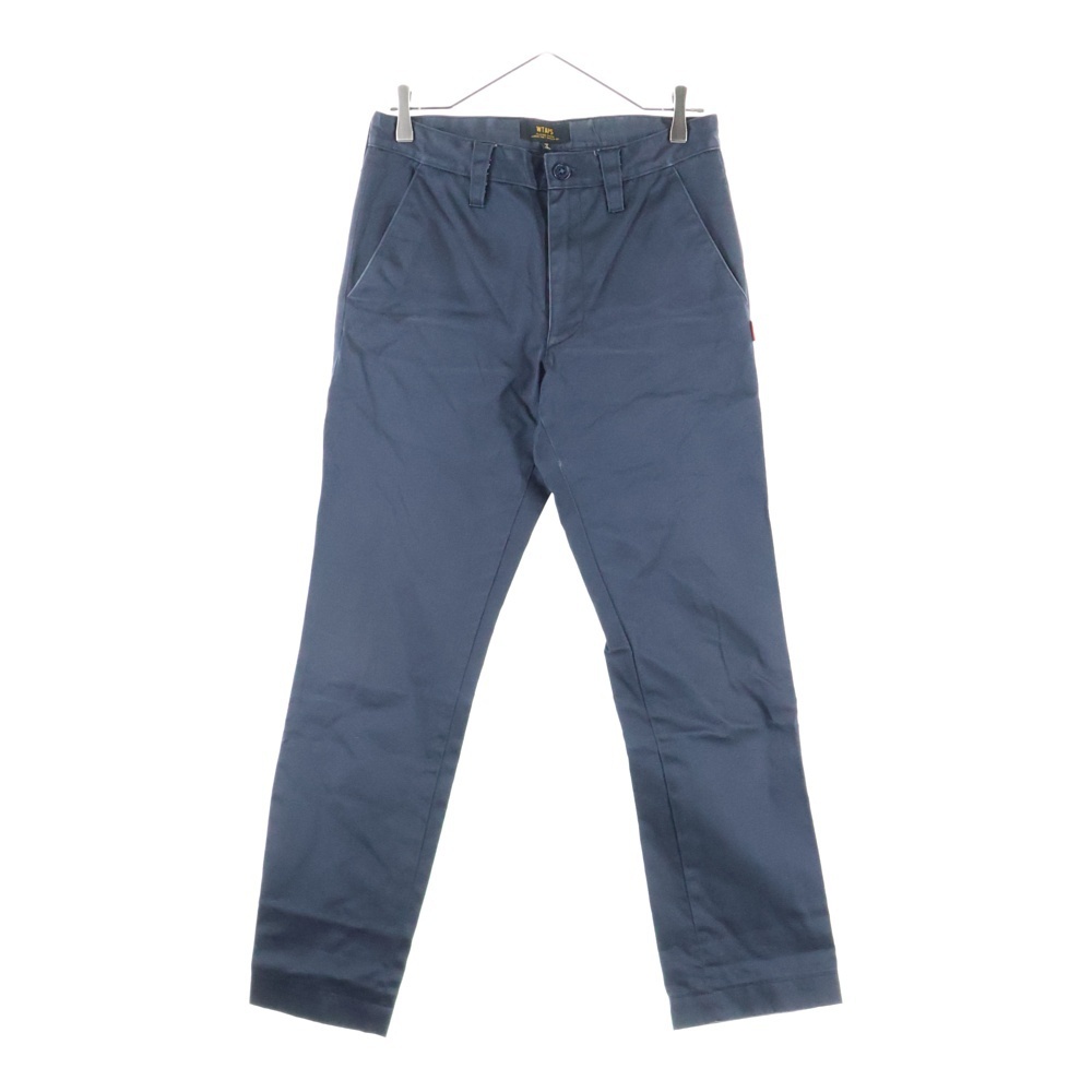 WTAPS ダブルタップス 15AW KHAKI TIGHT 152LTDT-PTM04 チノ ストレートパンツ ネイビー拍卖