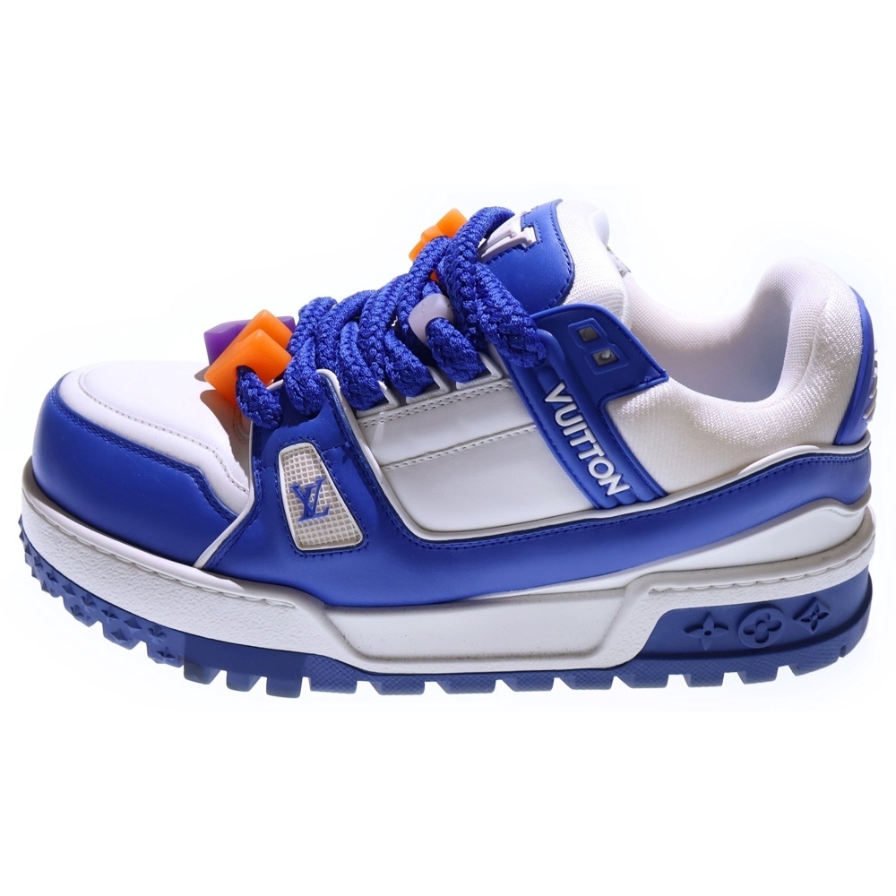 LOUIS VUITTON ルイヴィトン LVトレイナー マキシライン ローカットスニーカー ブルー 1ABZPU拍卖