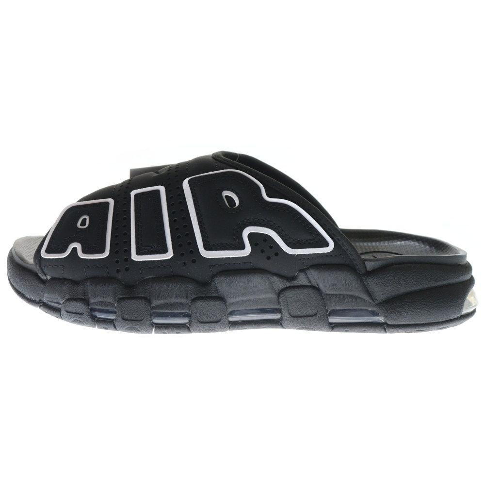NIKE ナイキ AIR MORE UPTEMPO SLIDE BLACK エアモアアップテンポ スライド サンダル ブラック US11/29cm DV2132-001拍卖