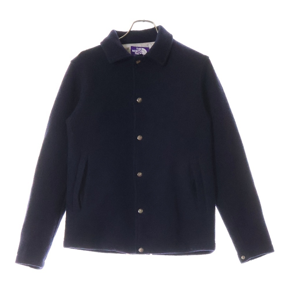 THE NORTH FACE PURPLE LABEL ノースフェイスパープルレーベル WOOL FLEECE COACHERS ウールフリース コーチジャケット ネイビー NA2650N拍卖
