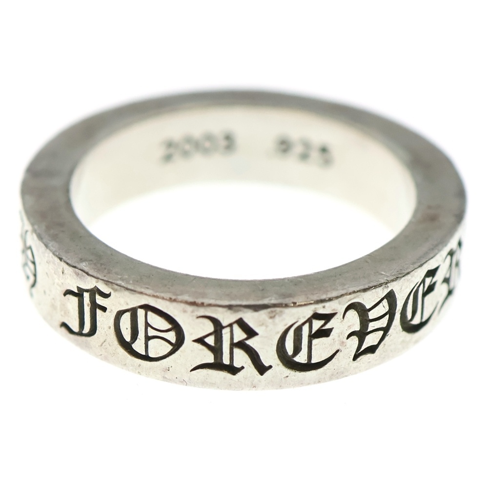 CHROME HEARTS クロムハーツ 6mm SPACER FOREVER 6mmスペーサーリング フォーエバーシルバー BCA337拍卖