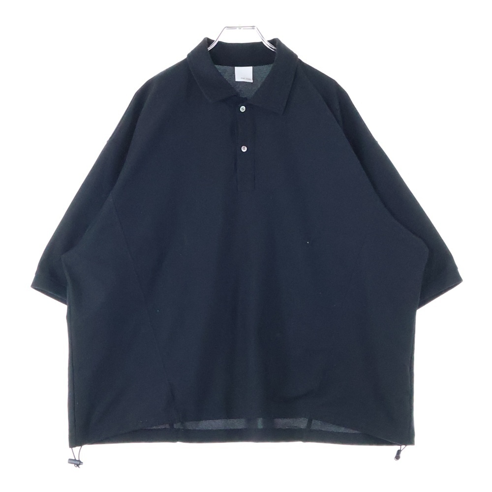 PRE_CIAL プレシャル ドライピケジャージー 半袖ポロシャツ ブラック PRE24-70015拍卖
