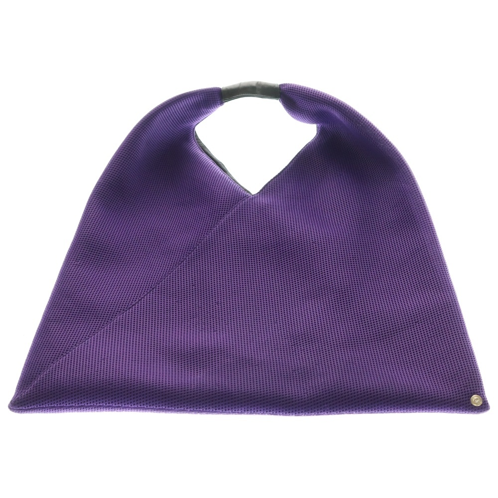 エムエムシックスメゾンマルジェラ JAPANESE BAG ジャパニーズバッグ メッシュ ハンドバッグ パープル S54WD0039 PR992拍卖