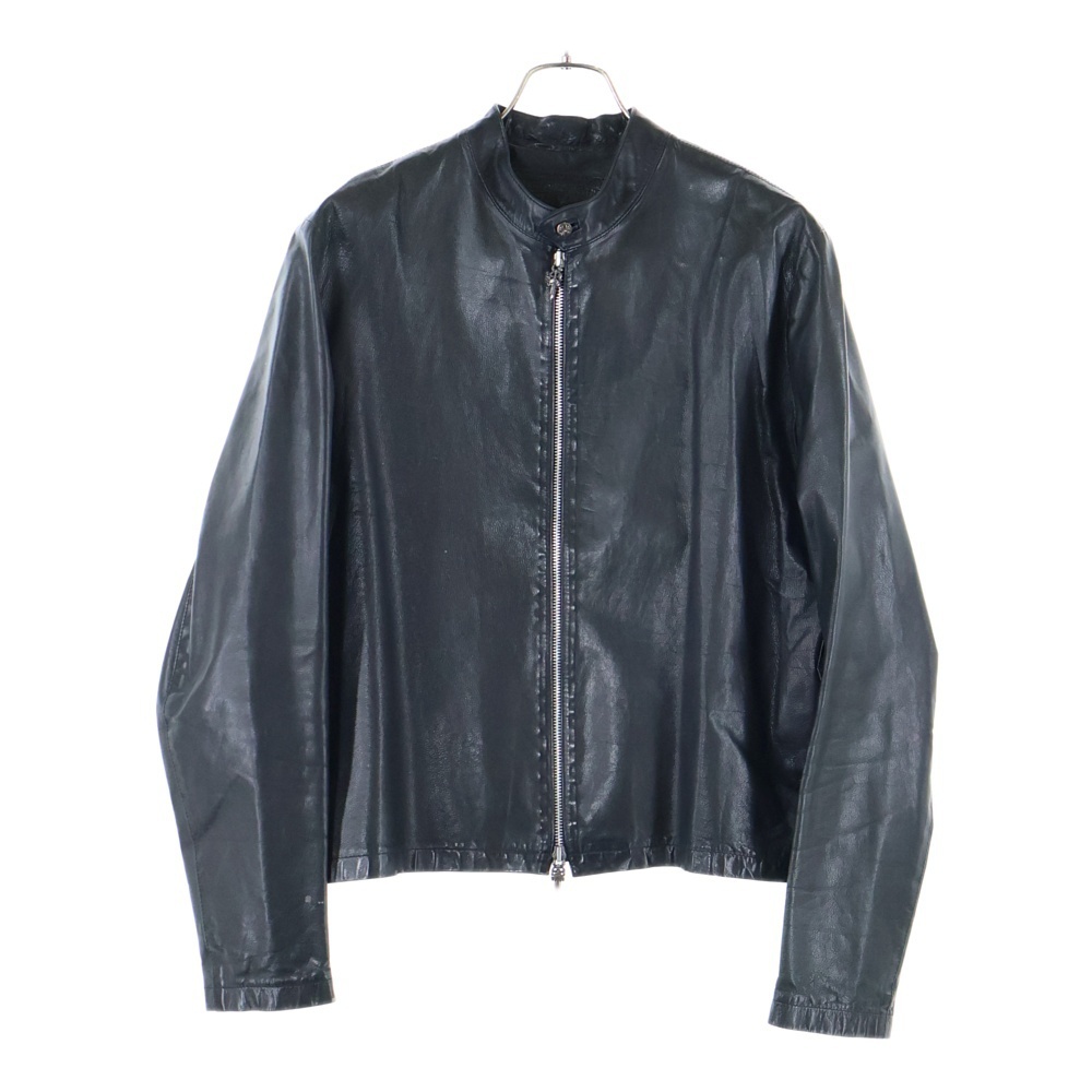 CHROME HEARTS クロムハーツ RACING2 レーシング2 ダガージップシングルライダース レザージャケット ブラック拍卖