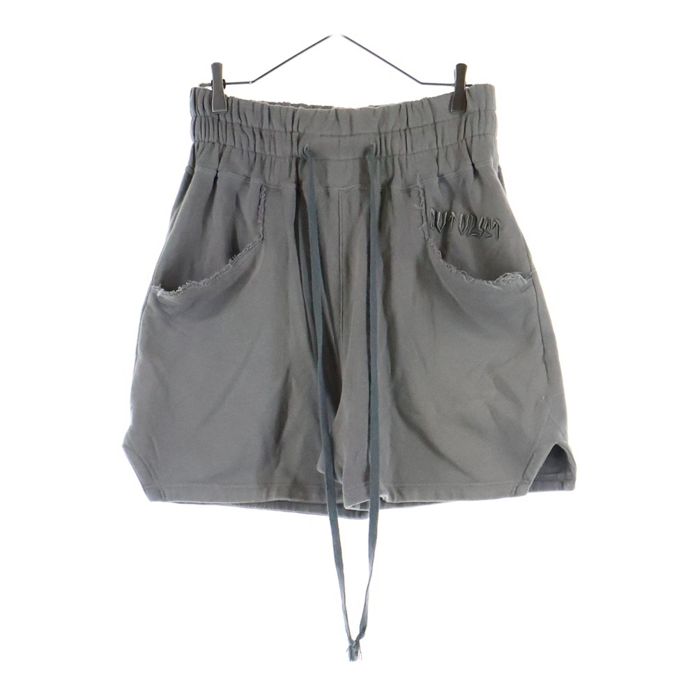 cvtvlist カタリスト フロントロゴ刺繍 スウェットハーフパンツ グレー 2301050401拍卖