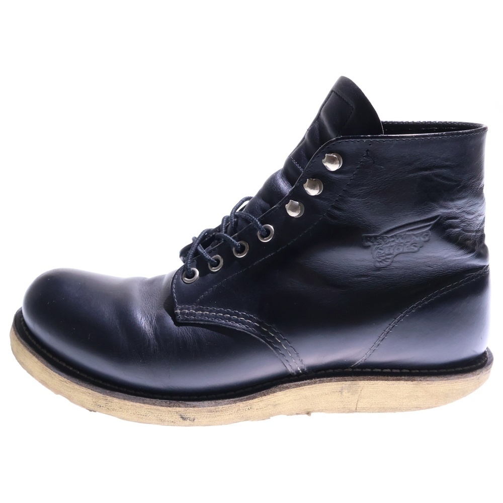 RED WING レッド ウイング 8165 6-inch Classic Round 6インチ クラシック ラウンドトゥ ワークハイカットブーツ ブラック拍卖