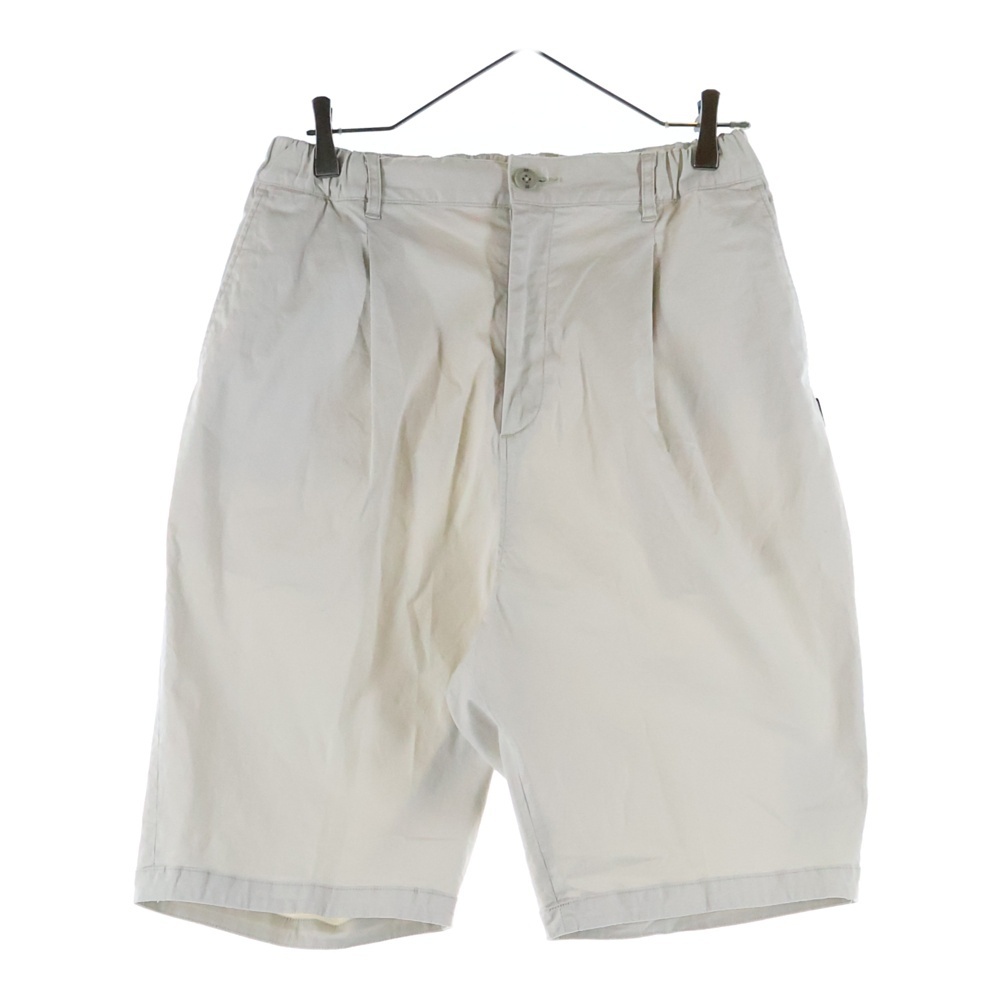 NEIGHBORHOOD ネイバーフッド 22SS TUCK C-ST ジップフライ ワンタック コットン ショーツ ハーフパンツ ホワイト 221AQNH-PTM07拍卖