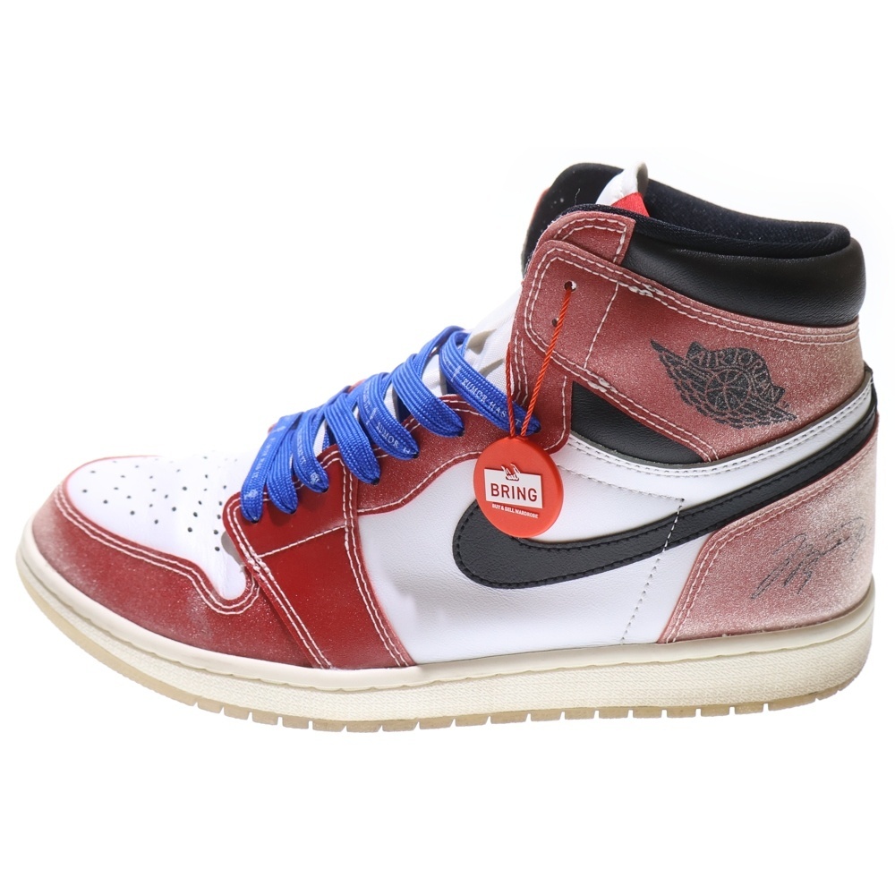 ナイキ ×Trophy Room AIR JORDAN1 RETRO HIGH OG SP トロフィールーム エアジョーダン1 ハイカットスニーカー US11/29.0cm DA2728-100拍卖