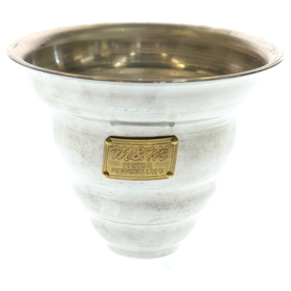 m&m エムアンドエム ×MASSES POT TYPE 6 - Bibendum Aluminum / SMALL マシス ビバンダム アルミ鉢 ポット シルバー拍卖