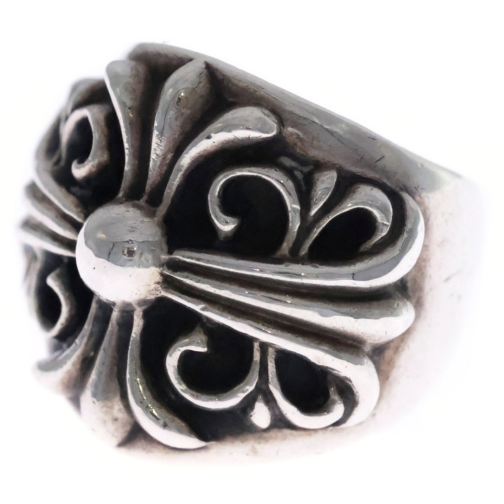 CHROME HEARTS クロムハーツ KEEPER RING キーパーリング シルバー BCA348拍卖