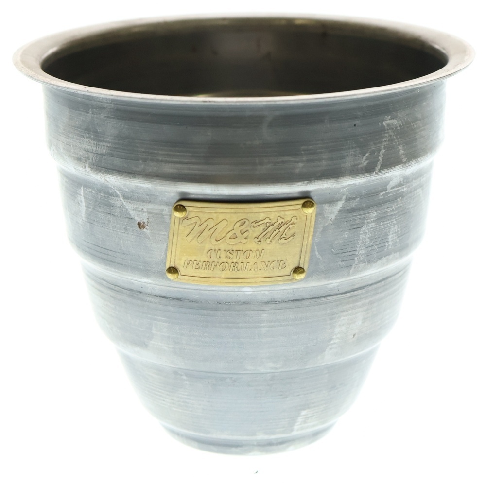 m&m エムアンドエム ×MASSES POT TYPE 1 - Chrysails STEEL / SMALL マシス クリサリス 鉄鉢 ポット シルバー拍卖