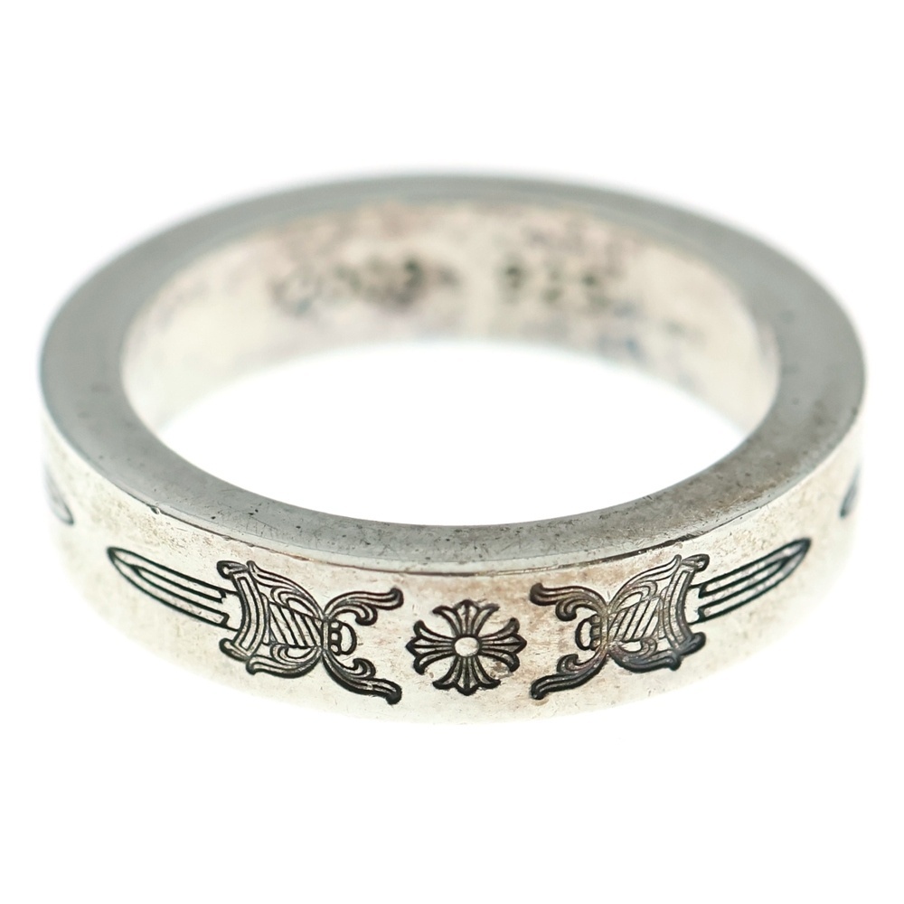 CHROME HEARTS クロムハーツ 6mm SPACER DAGGER 6mmスペーサーリング ダガー シルバー BCA335拍卖