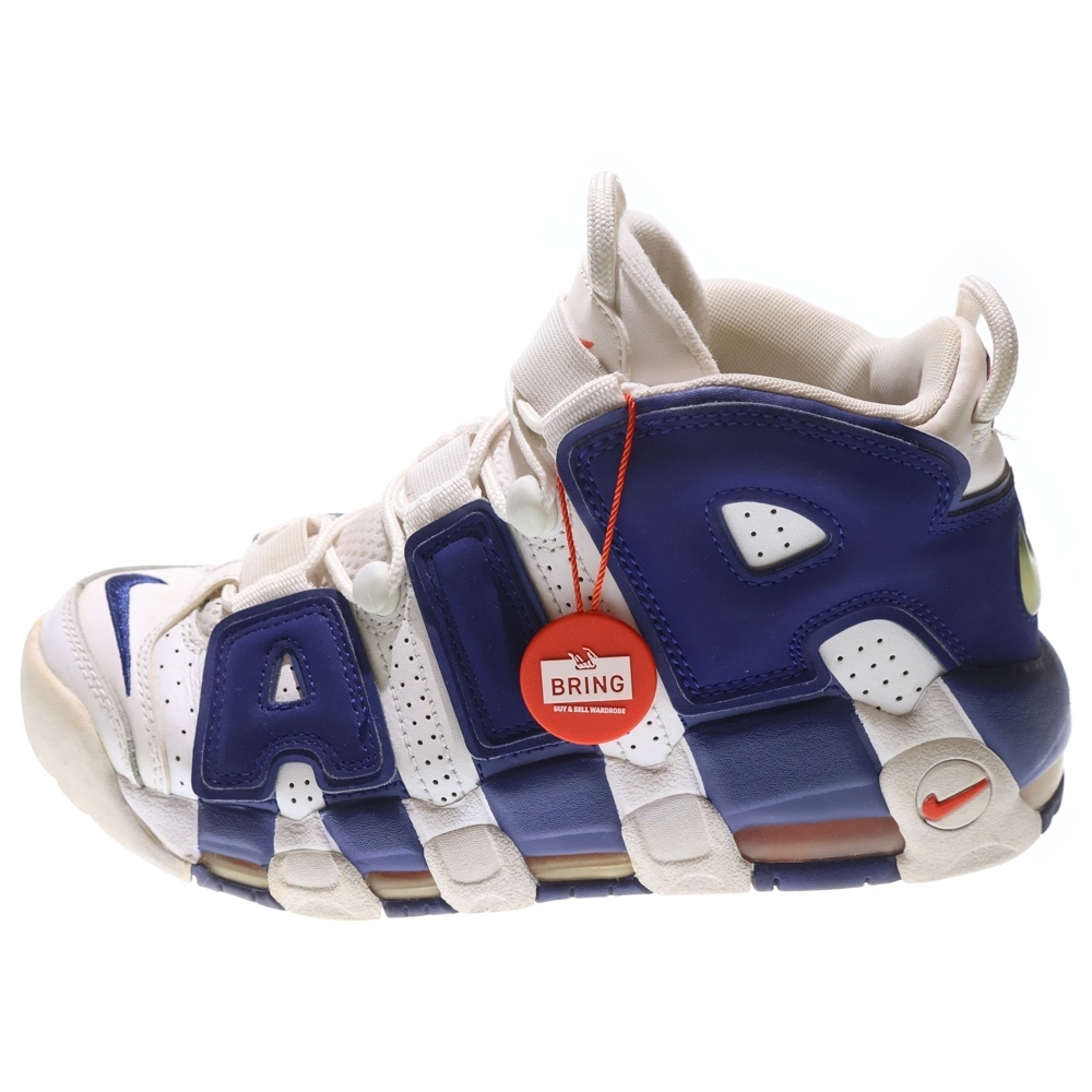 NIKE ナイキ AIR MORE UPTEMPO 96 921948-101 エアモアアップテンポ ハイカットスニーカー ホワイト/ブルー US6/24cm拍卖