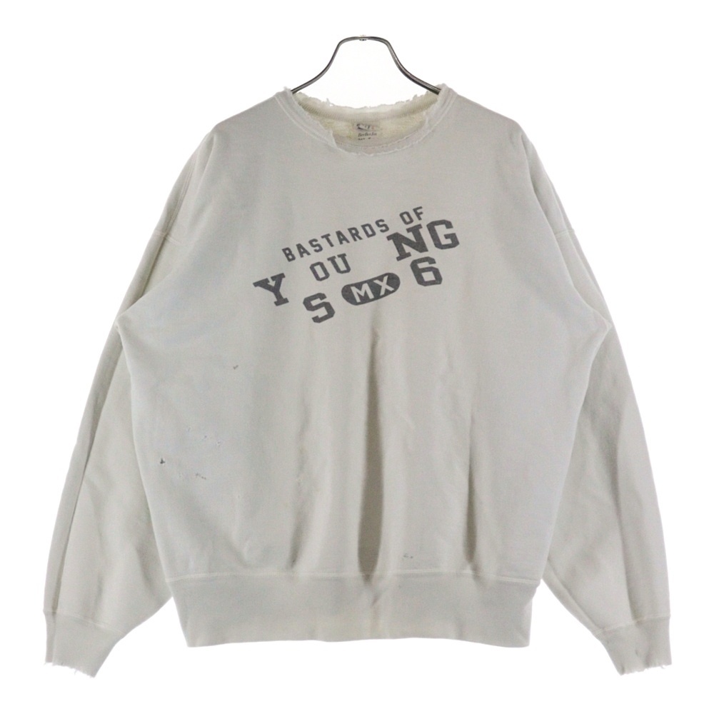 SAINT MICHAEL セントマイケル ×BerBerJin CREW NECK SWEAT SM-HR8-0000-C38 ベルベルジン クルーネック スウェット ホワイト拍卖