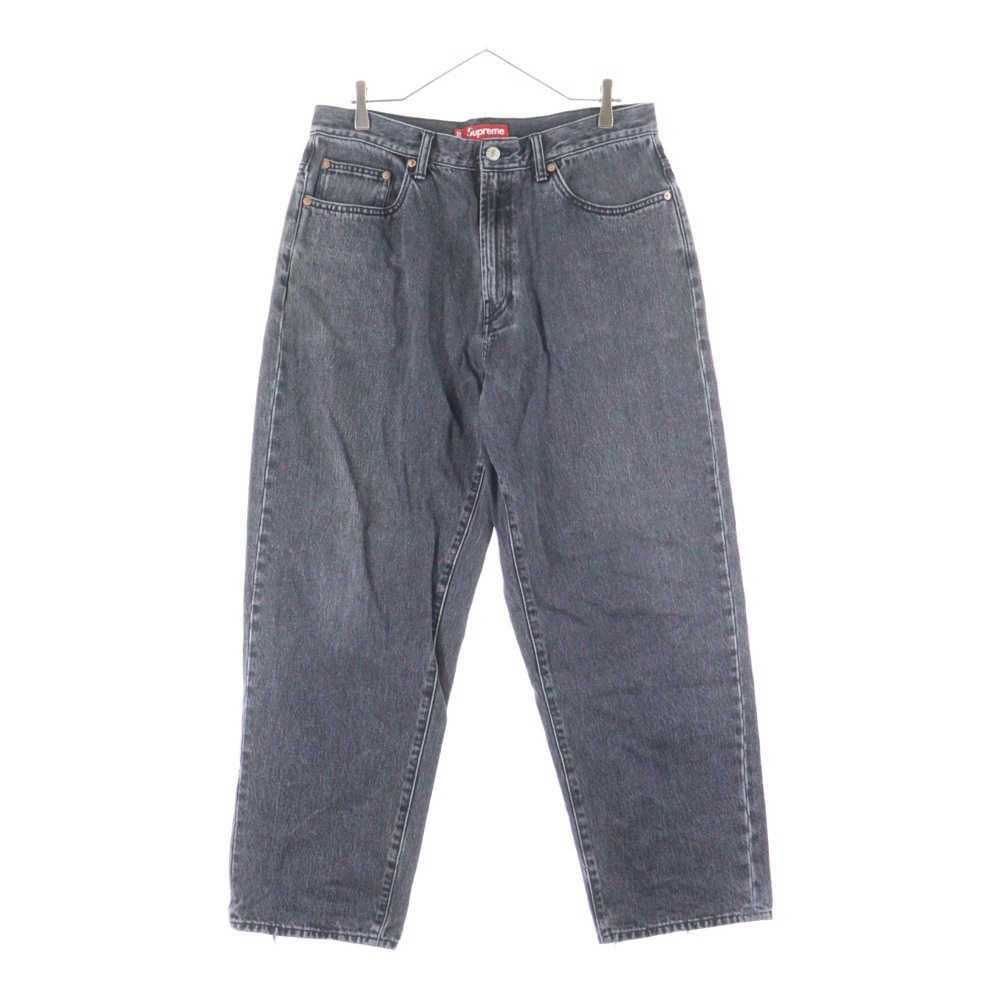 SUPREME シュプリーム 25SS Baggy Jean バギー ジーンズ デニムパンツ ブラック拍卖