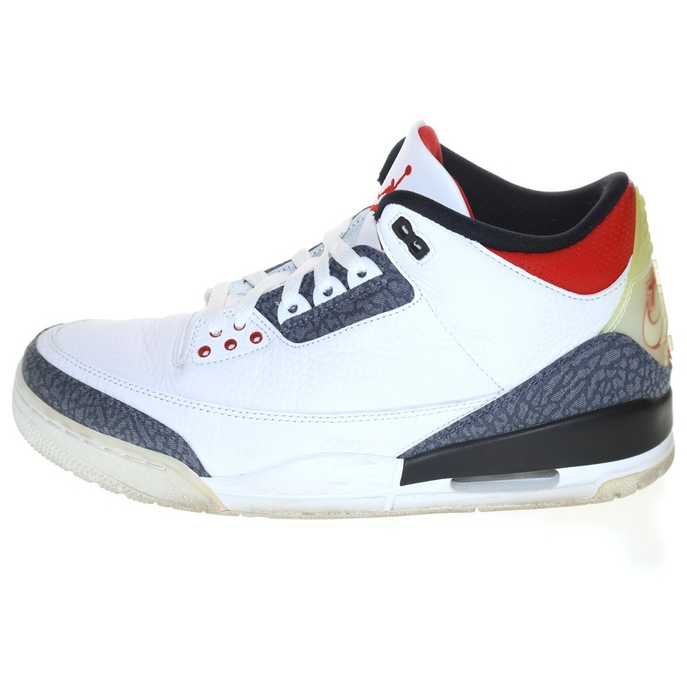NIKE ナイキ AIR JORDAN 3 RETRO SE-T エアジョーダン3 ハイカットスニーカー ホワイト US10/28.0cm CZ6431-100拍卖