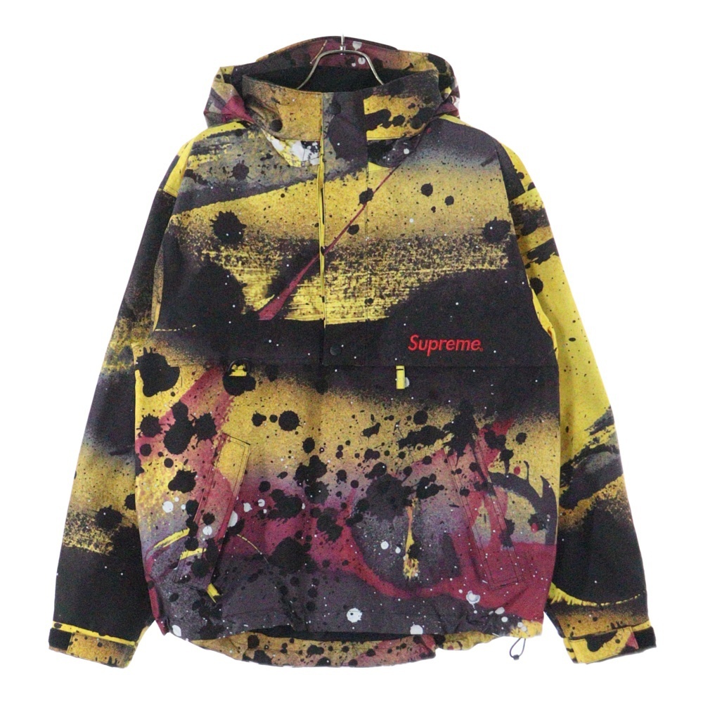 シュプリーム 20SS ×RAMMELLZEE GORE-TEX Anorak ラメルジー ゴアテックス ポケット ペイントデザイン アノラック ナイロンジャケット拍卖