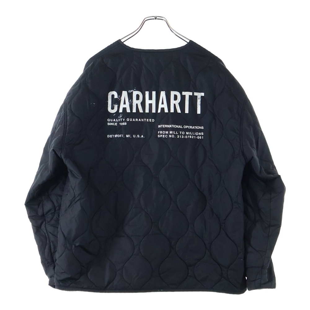 Carhartt WIP カーハート ダブリューアイピー SEFTON LINER JACKET ライナー キルティング ジャケット ブラック拍卖