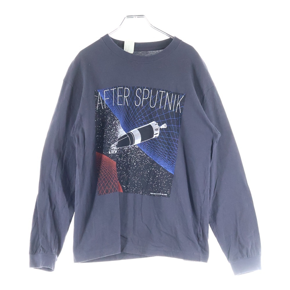 N.HOOLYWOOD エヌハリウッド 復刻 AFTER SPUTNIK グラフィックプリント 長袖Tシャツ ブラック 971-CS17 pieces拍卖