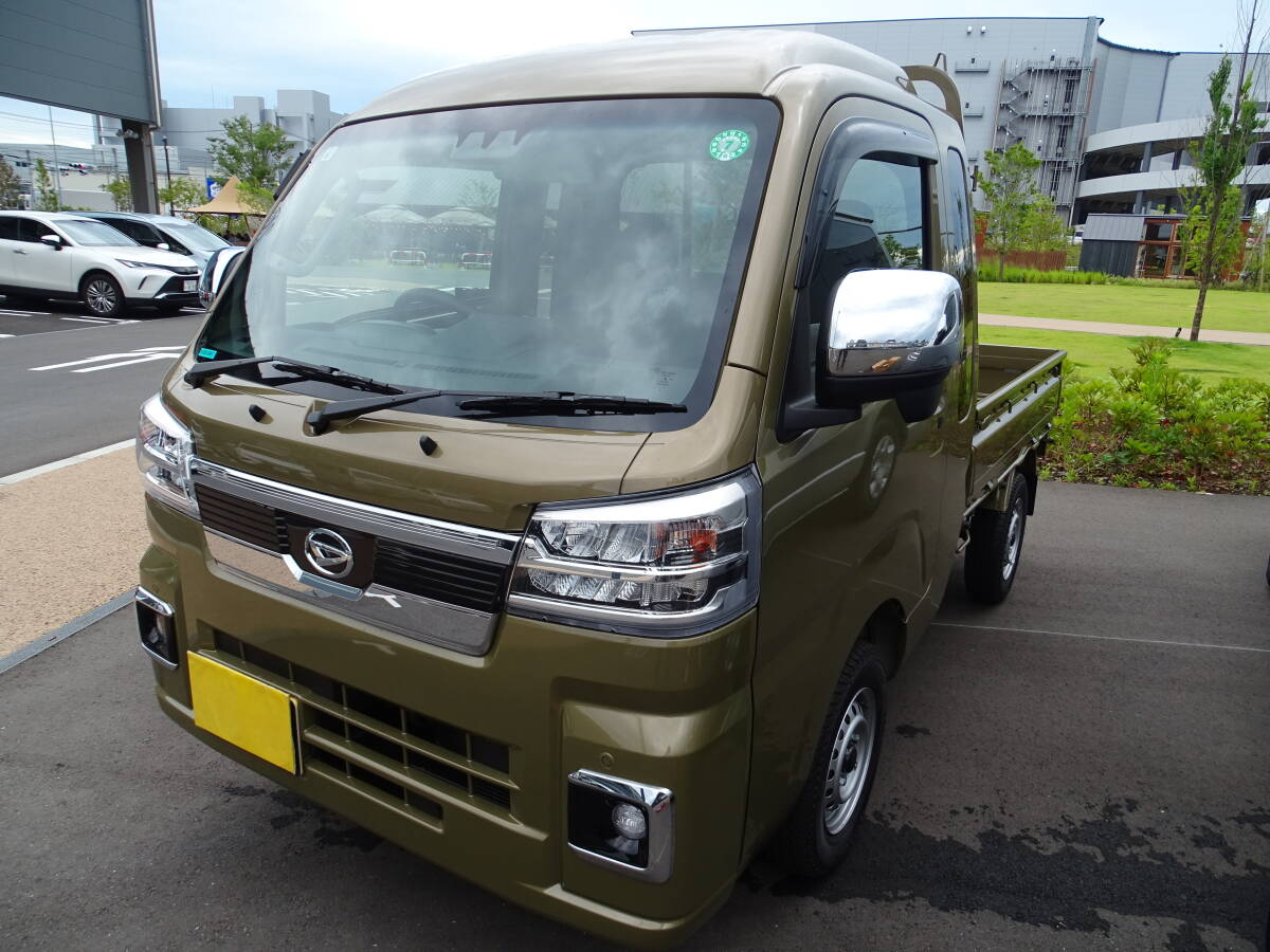 ダイハツ 鏡面 メッキ ドアミラーカバー ハイゼットトラック ジャンボ S500 S5100P ピクシストラック サンバートラック 後期専用設計拍卖