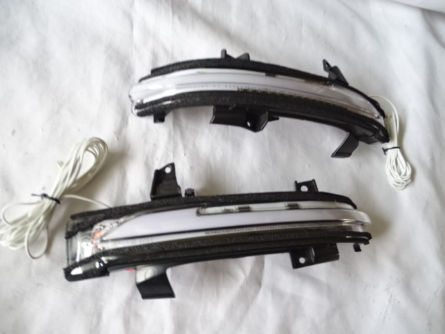 商品説明動画付 セレナ C27 前期後期 ウインカー LED 全グレード シーケンシャル デイライト機能ドアミラーウィンカー クリア透明 ホワイト拍卖