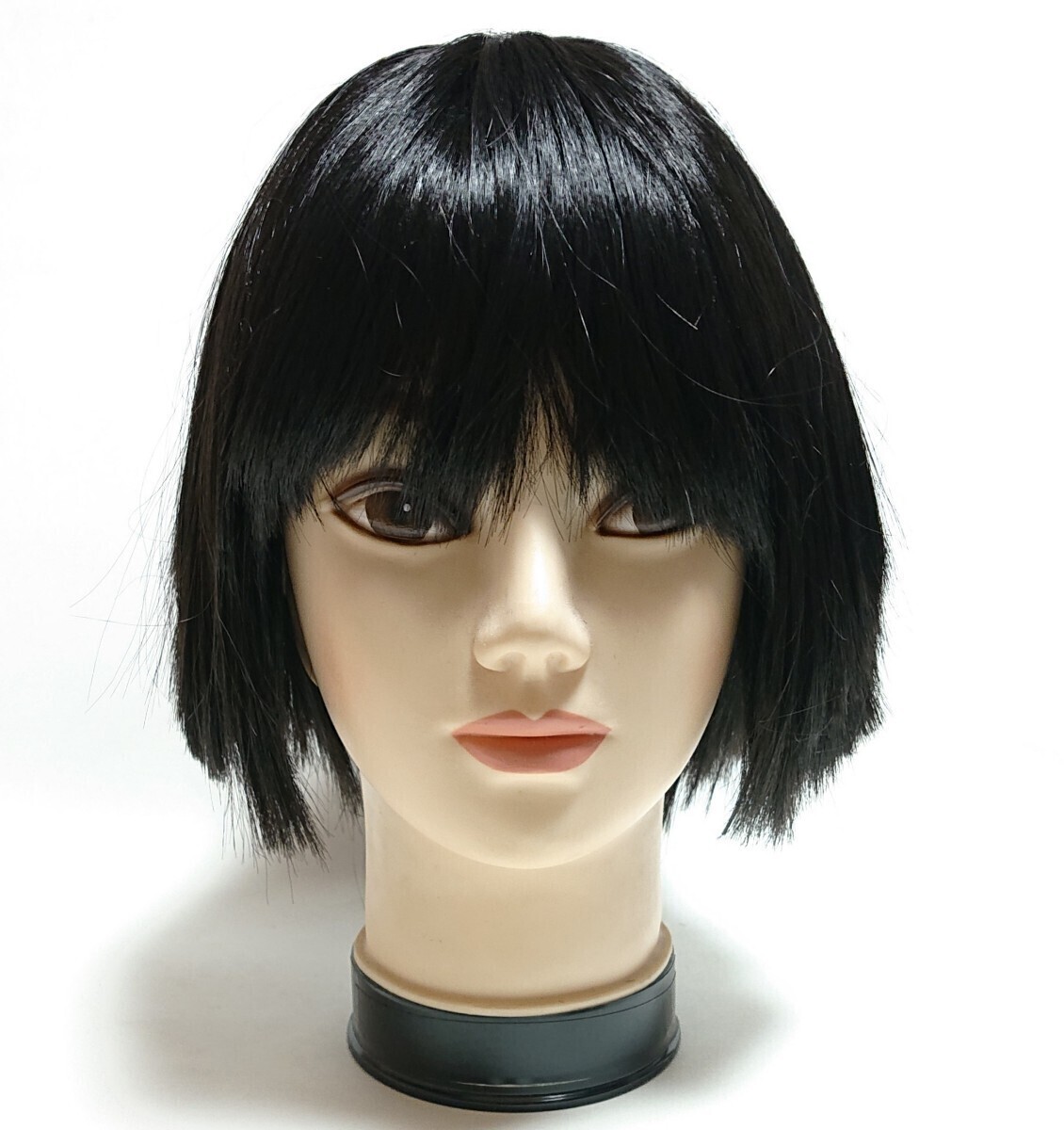 【送料無料】MAPLE ショート ウィッグ 黒 コスプレ ハロウィン 仮装 ブラック ストレート ボブ メイプル【即決】拍卖