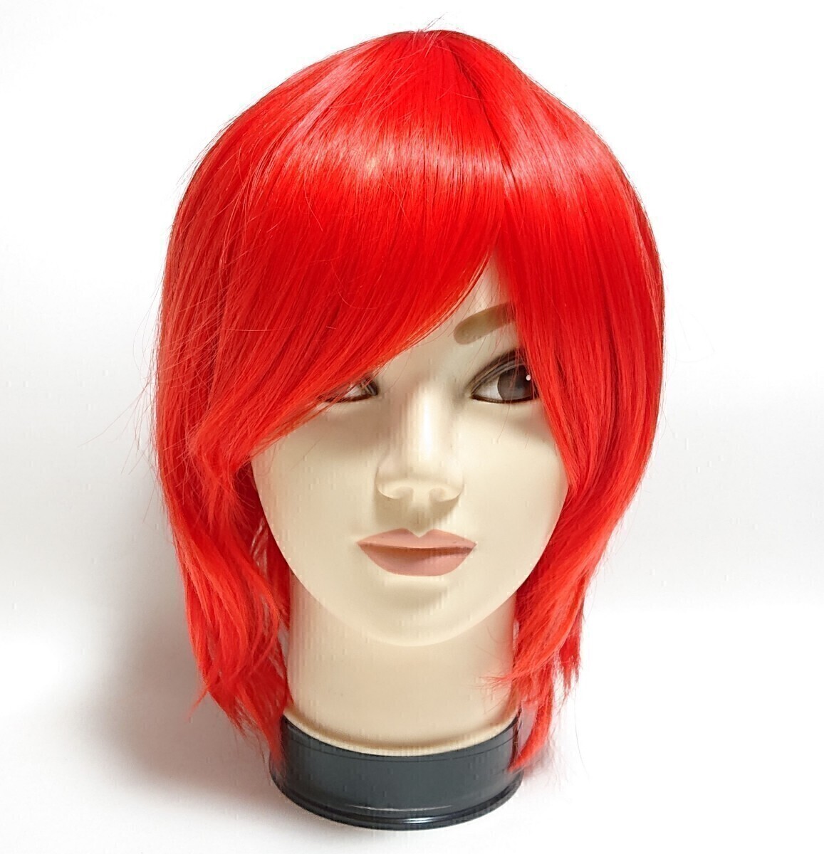 【送料無料】シペラス 耐熱 ショート ウィッグ レッド コスプレ ONE PIECE シャンクス ハロウィン 仮装 クリスマス 赤色【即決】拍卖