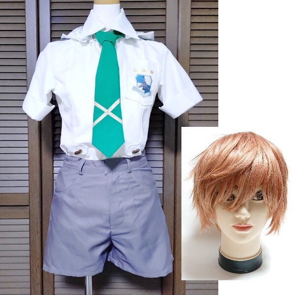 【送料無料】コスプレ衣装「マクロスF」ルカ・アンジェローニ ウィッグ 付き フルセット コミケ 夏コミ 冬コミ となコス ハロウィン 仮装拍卖