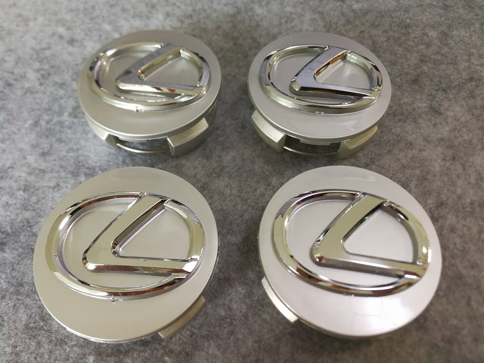 レクサス 車のホイールセンターキャップ 4個セット センターハブキャップカバー 直径62mm ホイールカバー ◎023拍卖