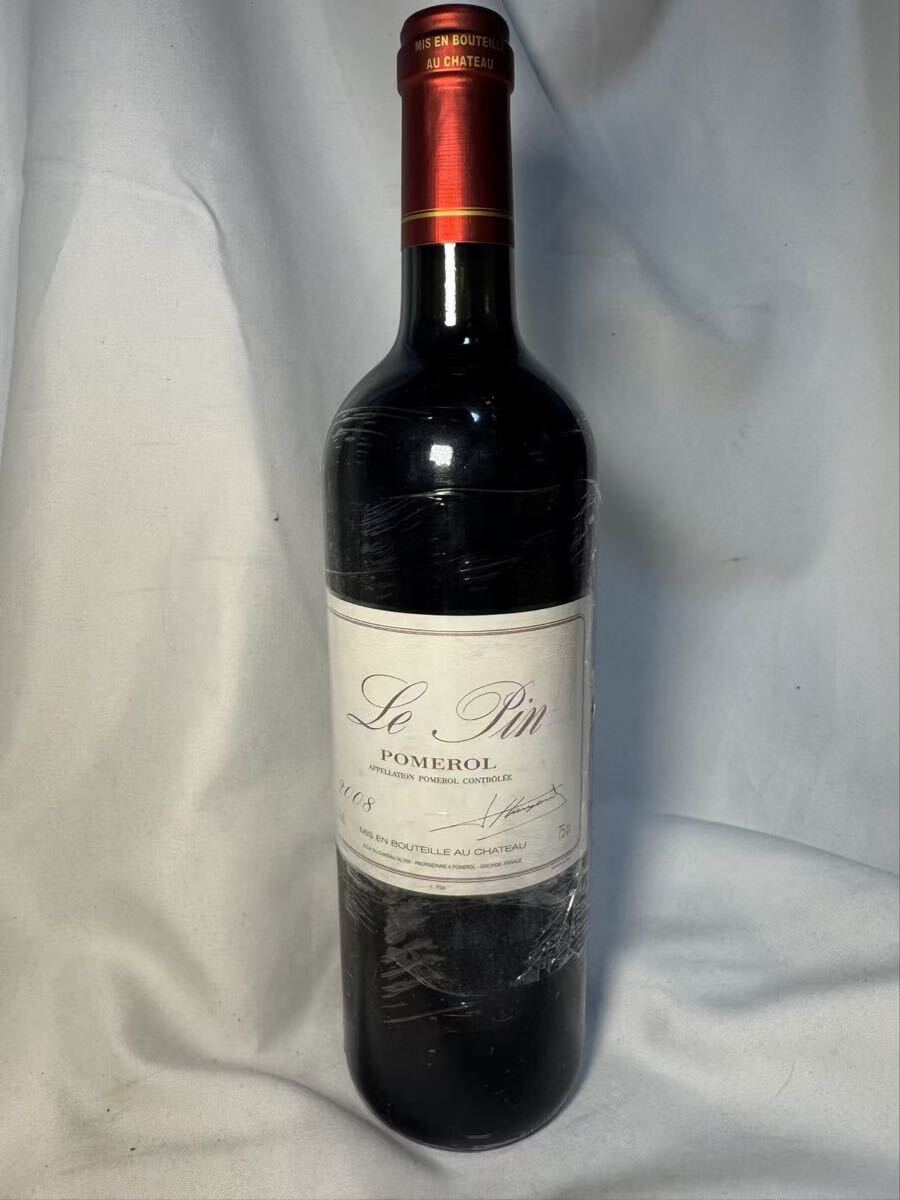 ル パン 2008【未開栓】シャトー ル・パン ルパン Le Pin フランス ボルドー 赤 ワイン 750ml 13% 拍卖