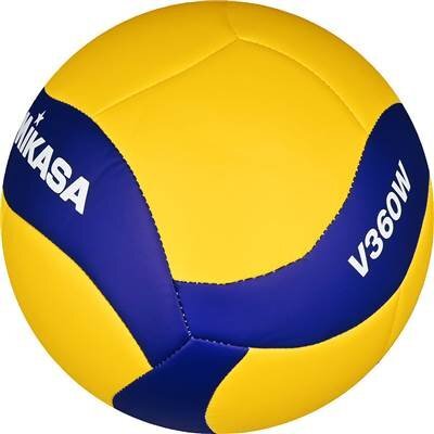 ●ミカサ)バレー5号レクリエーションボールV360Wイエロー/ブルー拍卖