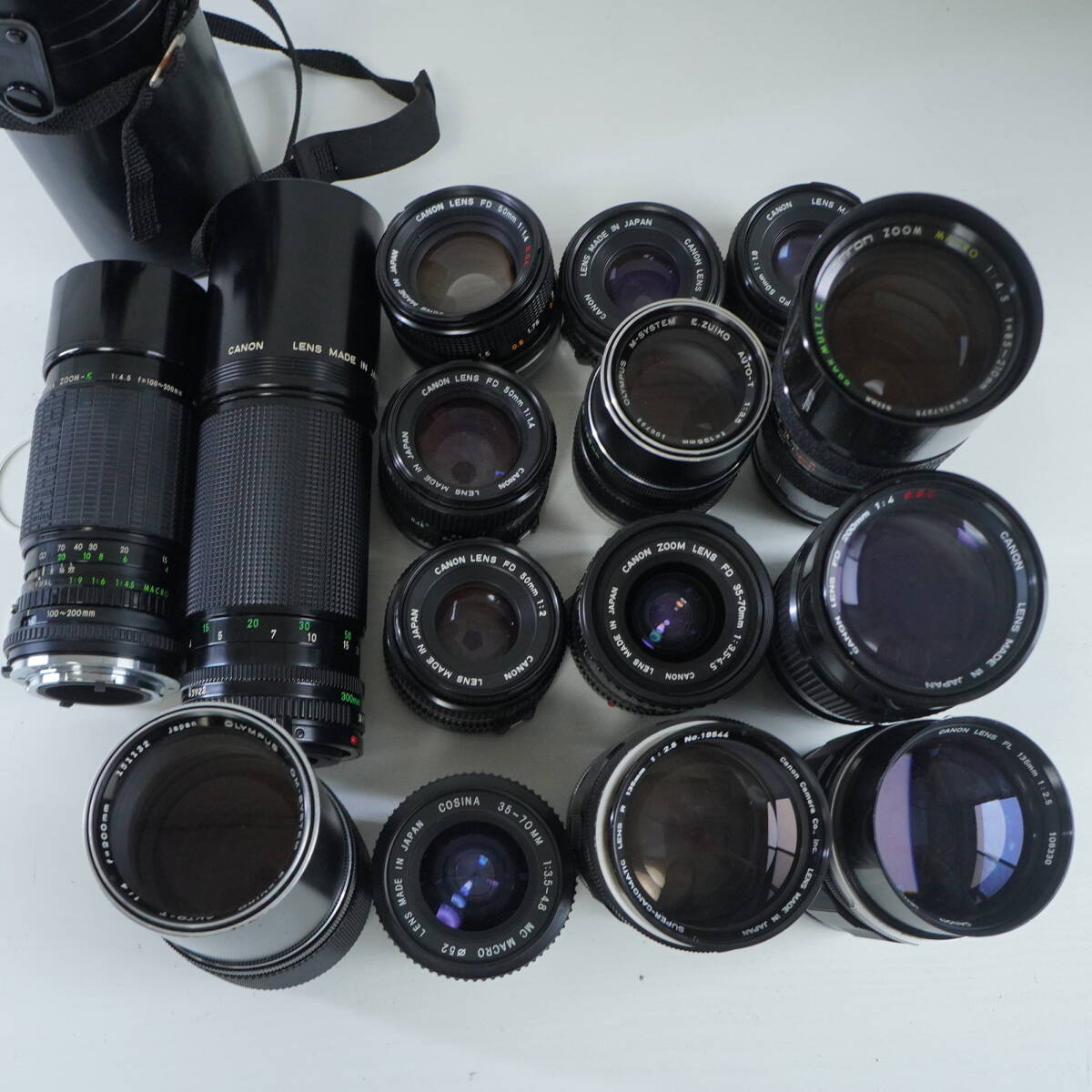 まとめ MFレンズ 15本セット コシナ Canon オリンパス タムロン SIGMA #B2848拍卖