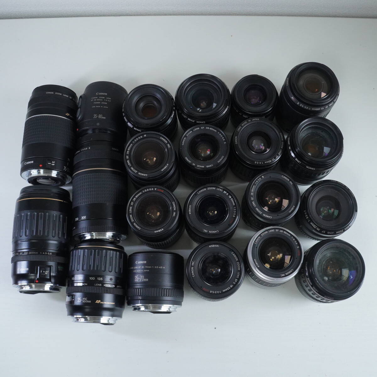まとめ AFレンズ EFレンズ 21本セット Canon キヤノン #B2859拍卖