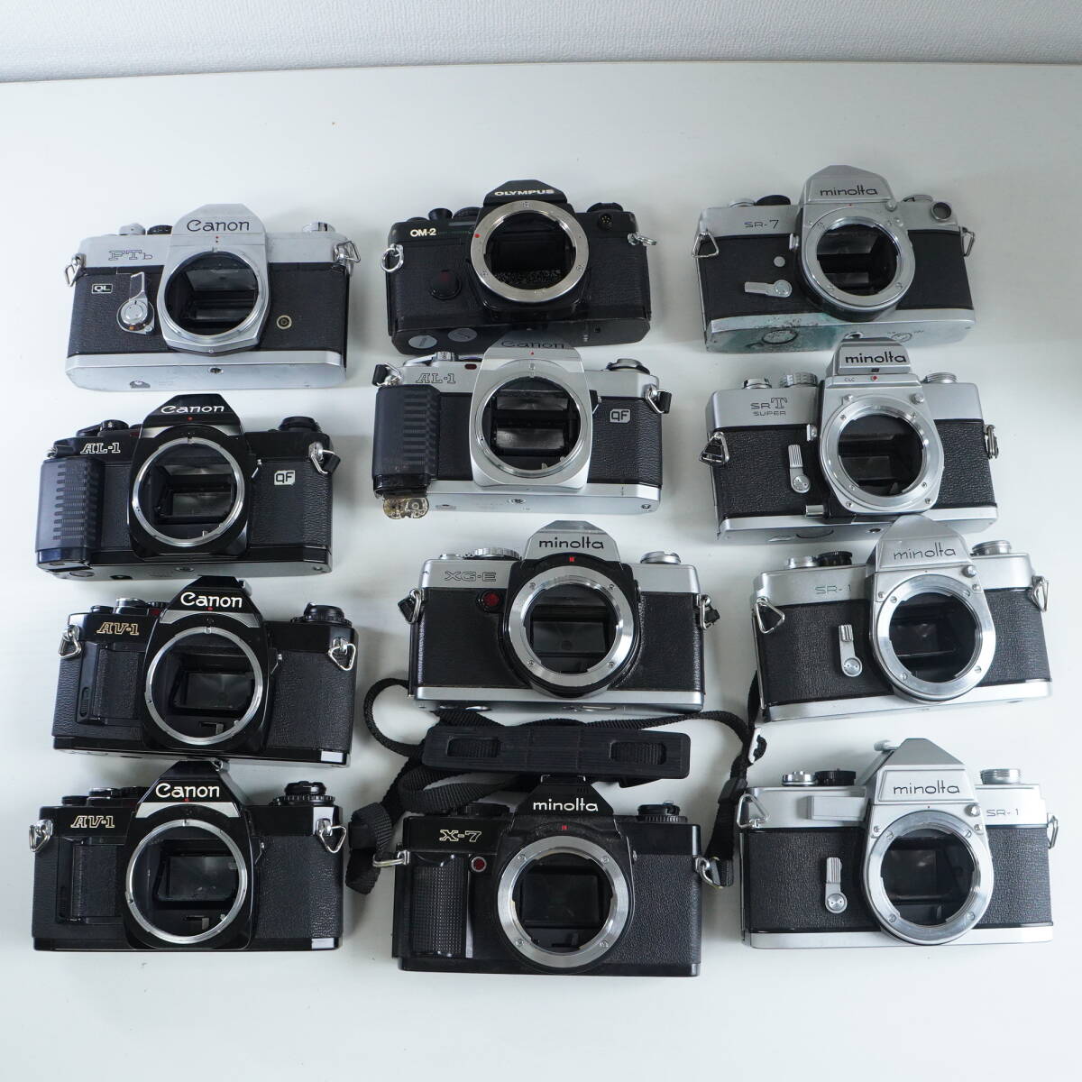 まとめ MFフィルムカメラボディ 12個セット Canon キヤノン Minolta ミノルタ Olympus オリンパス #B2850拍卖