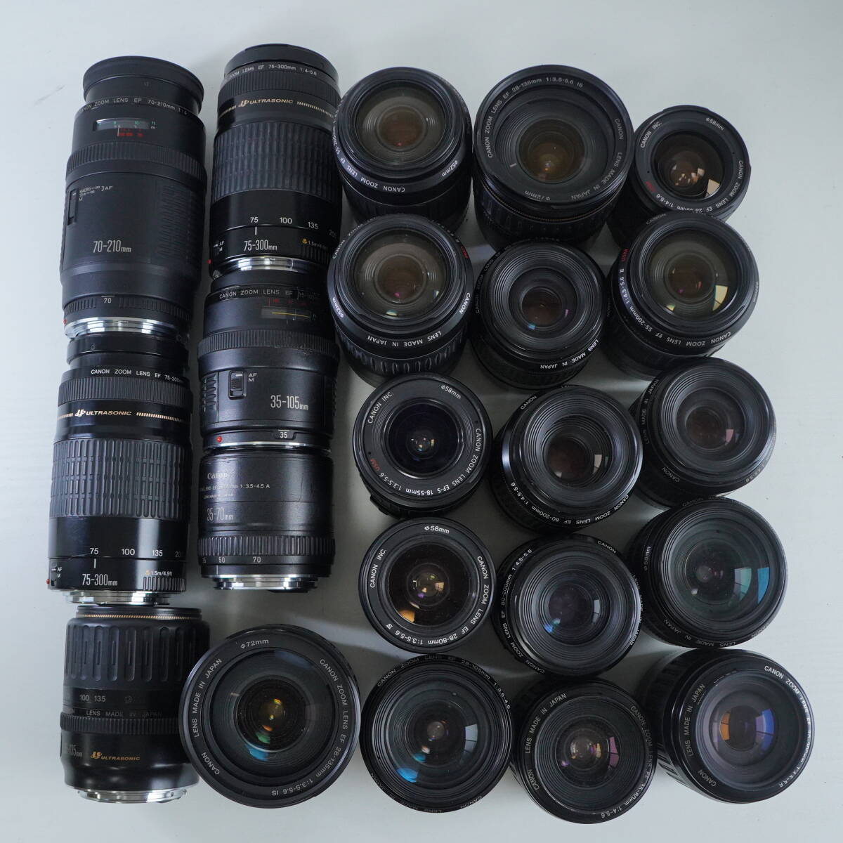 まとめ AFレンズ EFレンズ 22本セット Canon キヤノン #B2860拍卖