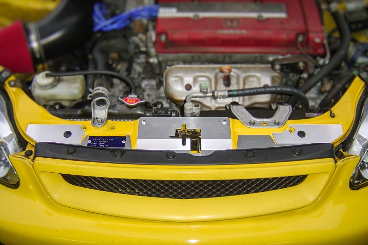 OKUYAMA オクヤマ ラジエタークーリングプレート アルミ製 シビック EK4 EK9拍卖